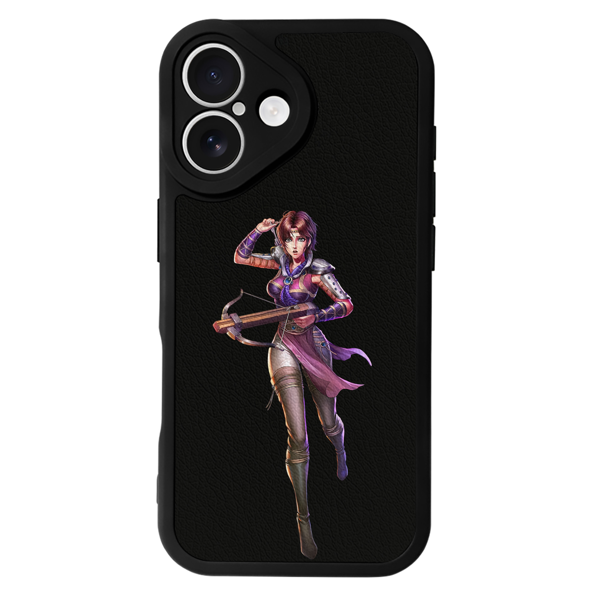 （画像用） 北斗の拳 Fist of the North Star 【iPhone 16シリーズ対応】シリコンスマホケース（レザー調） 材質：シリコン